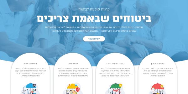 בניית אתר תדמית - קרנות